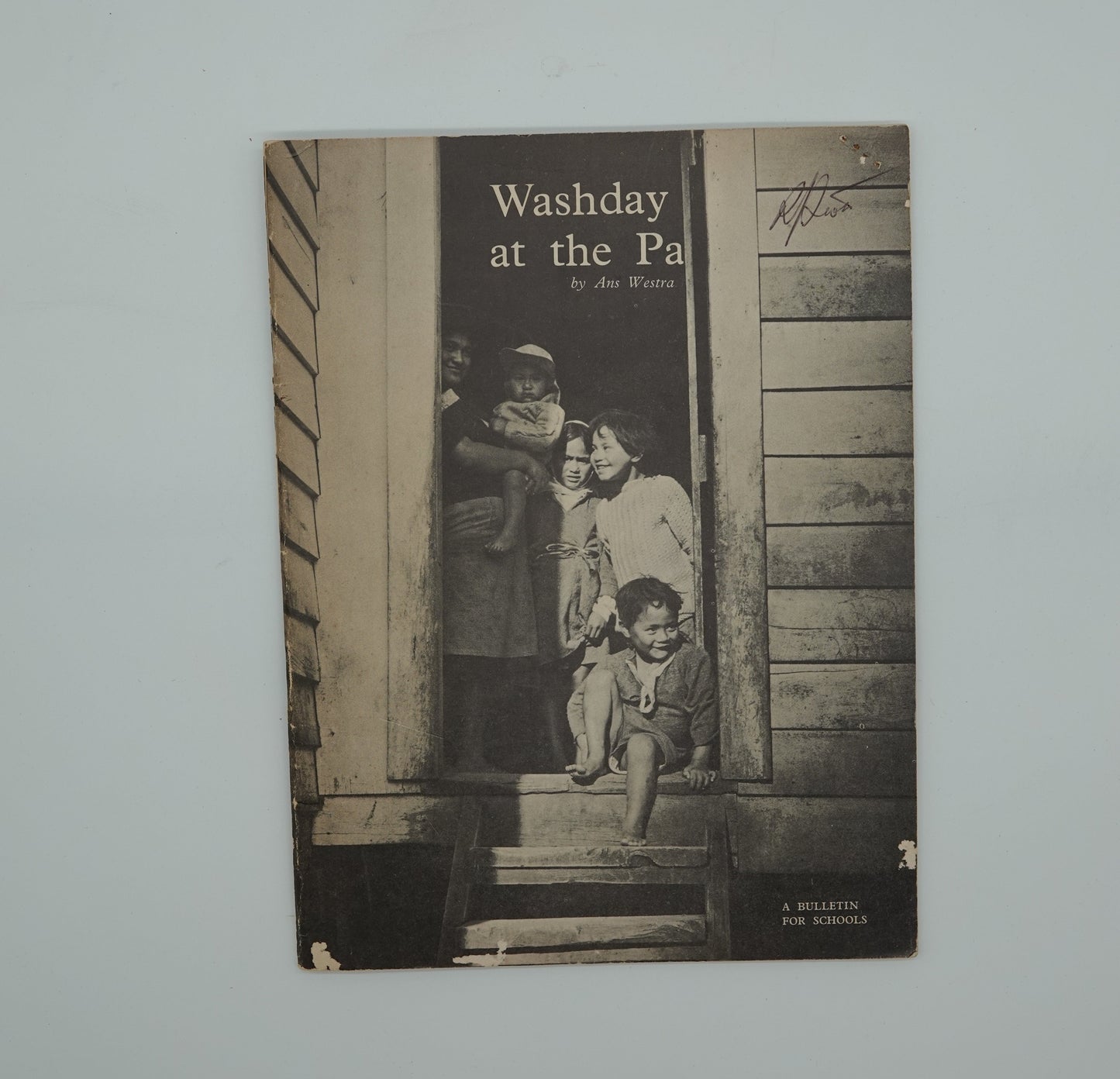 Rare copy of Washday at the Pa by Ans Westra, first edition with ephemera!