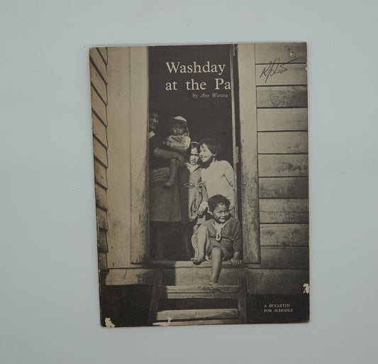 Rare copy of Washday at the Pa by Ans Westra, first edition with ephemera!