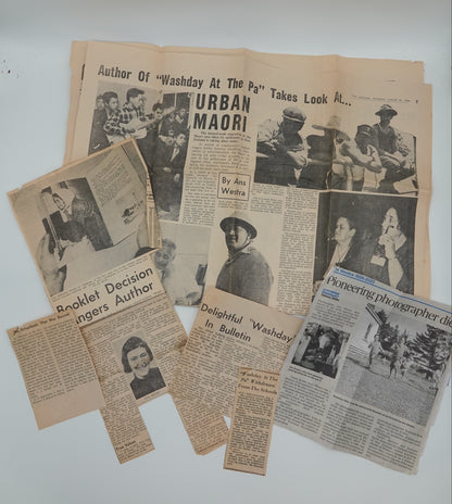 Rare copy of Washday at the Pa by Ans Westra, first edition with ephemera!
