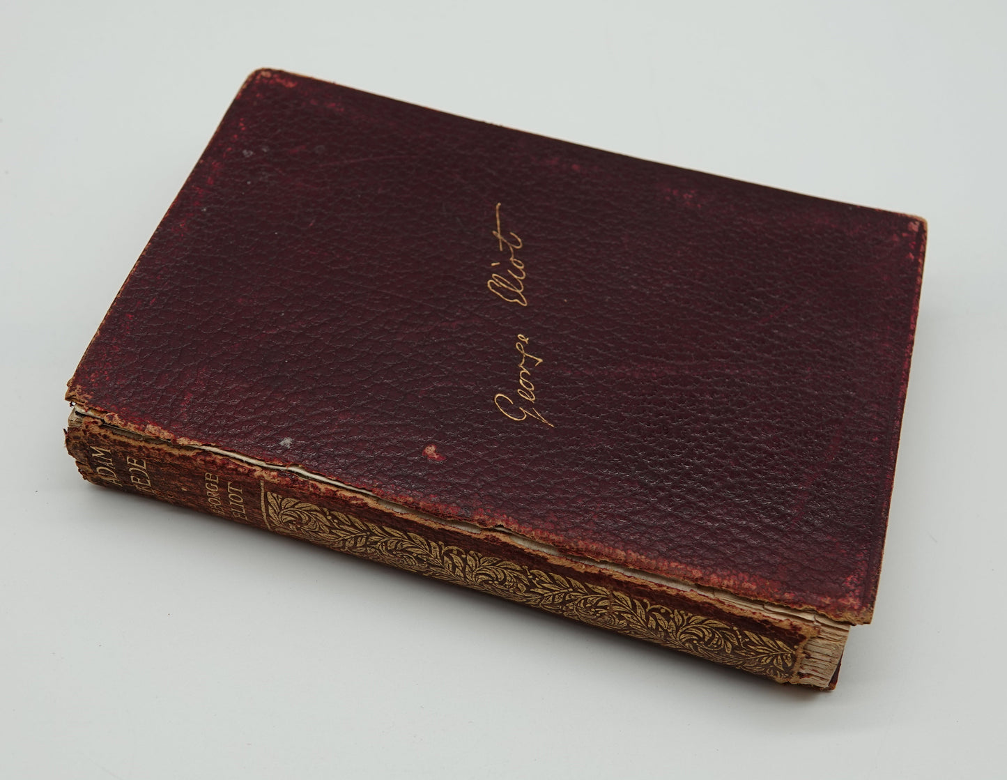 George Elliot's Adam Bede, a nice half leather pocket edition, 1910