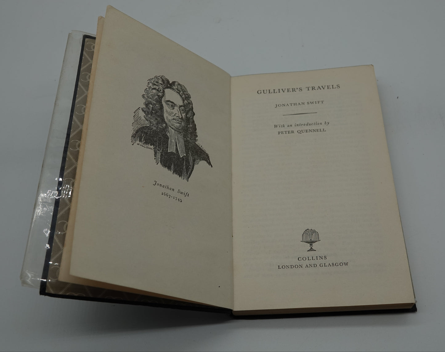 A lovely half leather pocket edition of Gulliver's Travels, Jonathan Swift, 1953