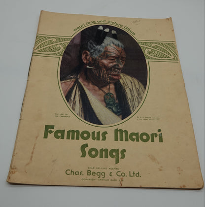 Famous Maori Songs... stunning ephemera