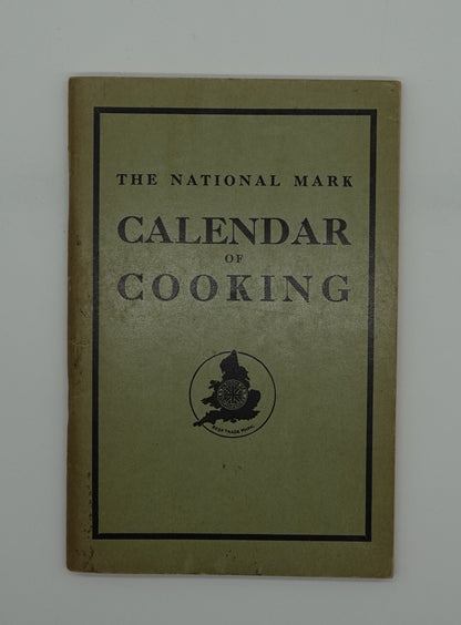 The National Mark Calendar of Cooking, UK 1936