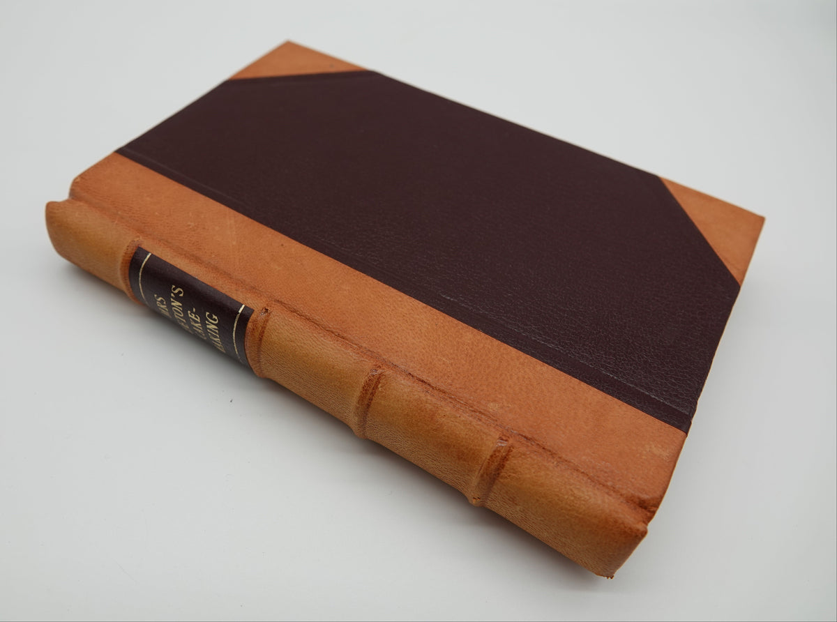Mrs. Beatons Cake-Making, rebound first edition 1924
