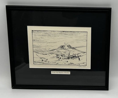 Historic Antarctic art... a limited edition set of of G. Marston sketches produced from the original book 'Aurora Australis'