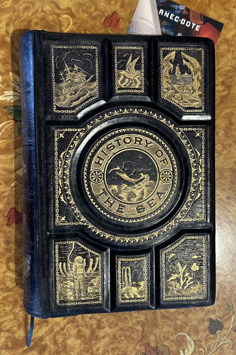 A rare copy of The History of the Sea,  Frank B. Goodrich, 1877