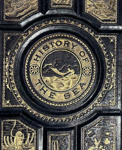 A rare copy of The History of the Sea,  Frank B. Goodrich, 1877