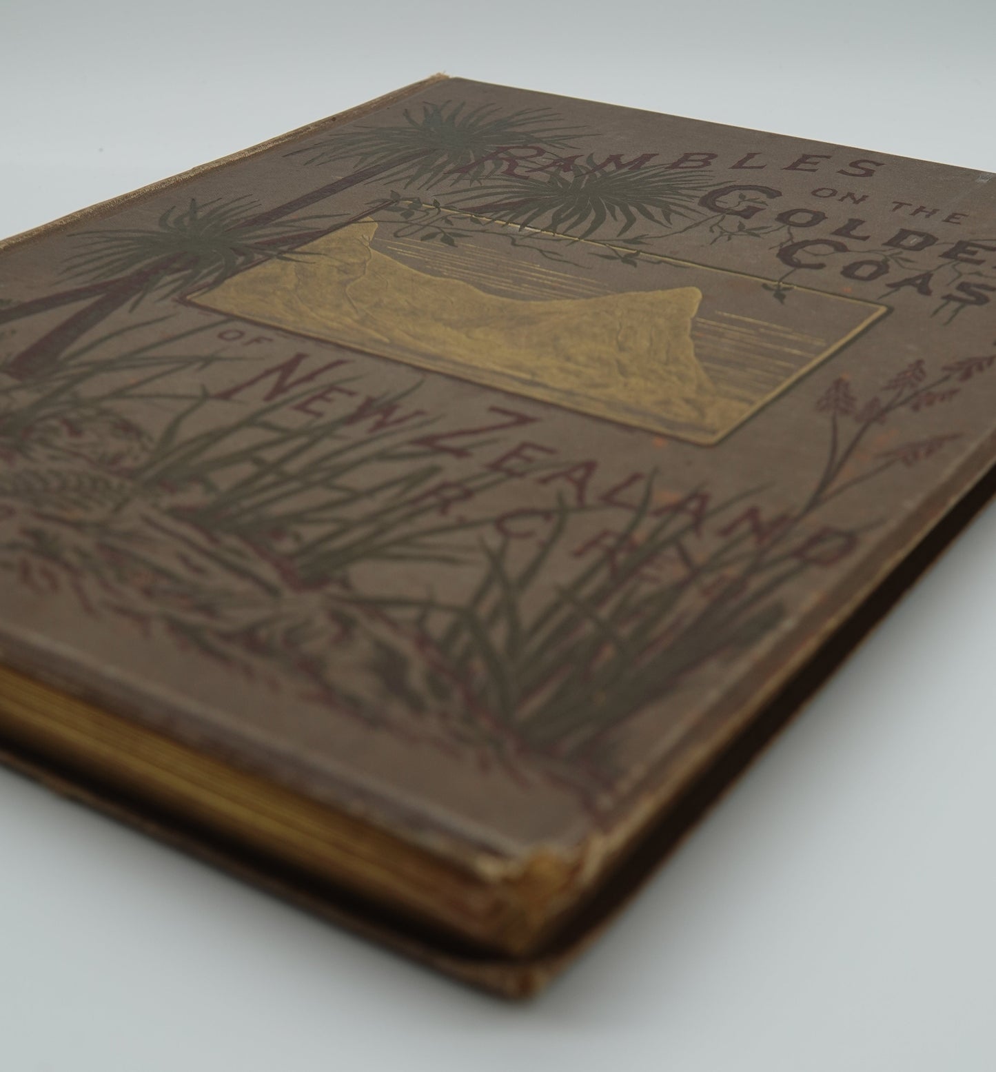 a rare collectors edition of Rambles on the Golden Coast of New Zealand