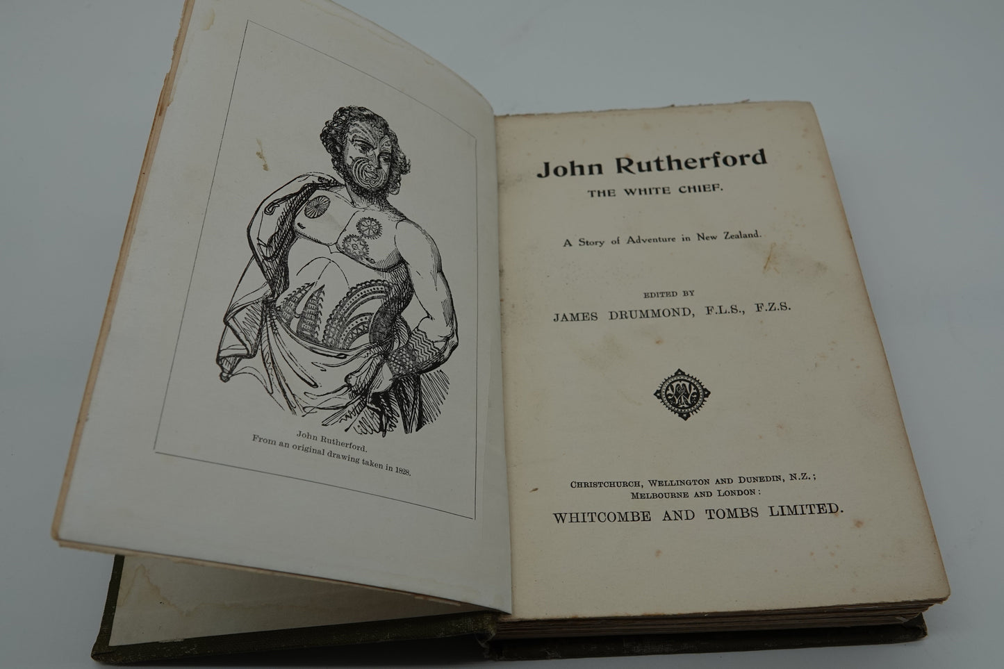 John Rutherford The White Chief - A Story of Adventure in New Zealand