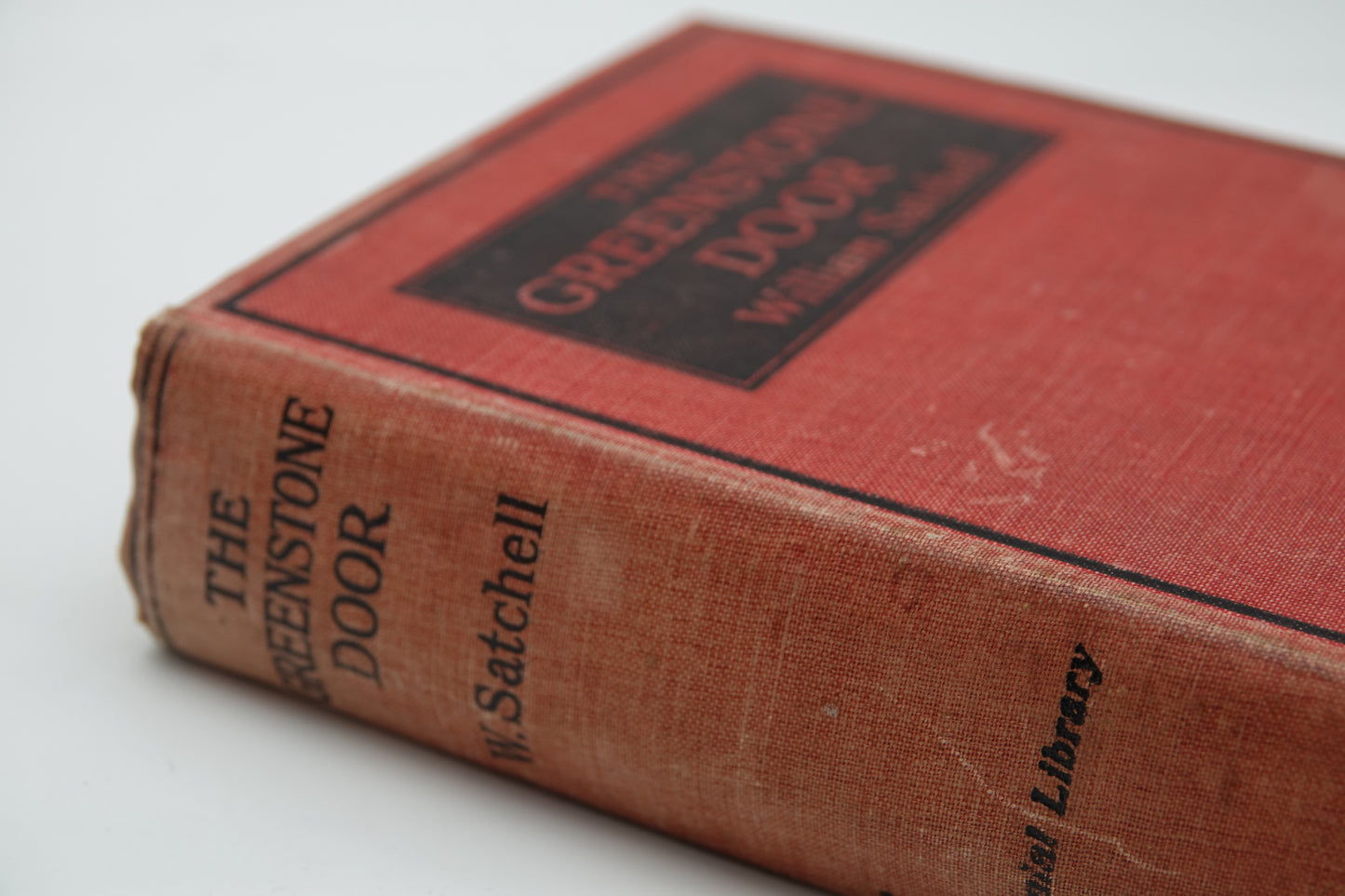 Iconic fiction signed by New Zealand author William Satchell - The Greenstone Door