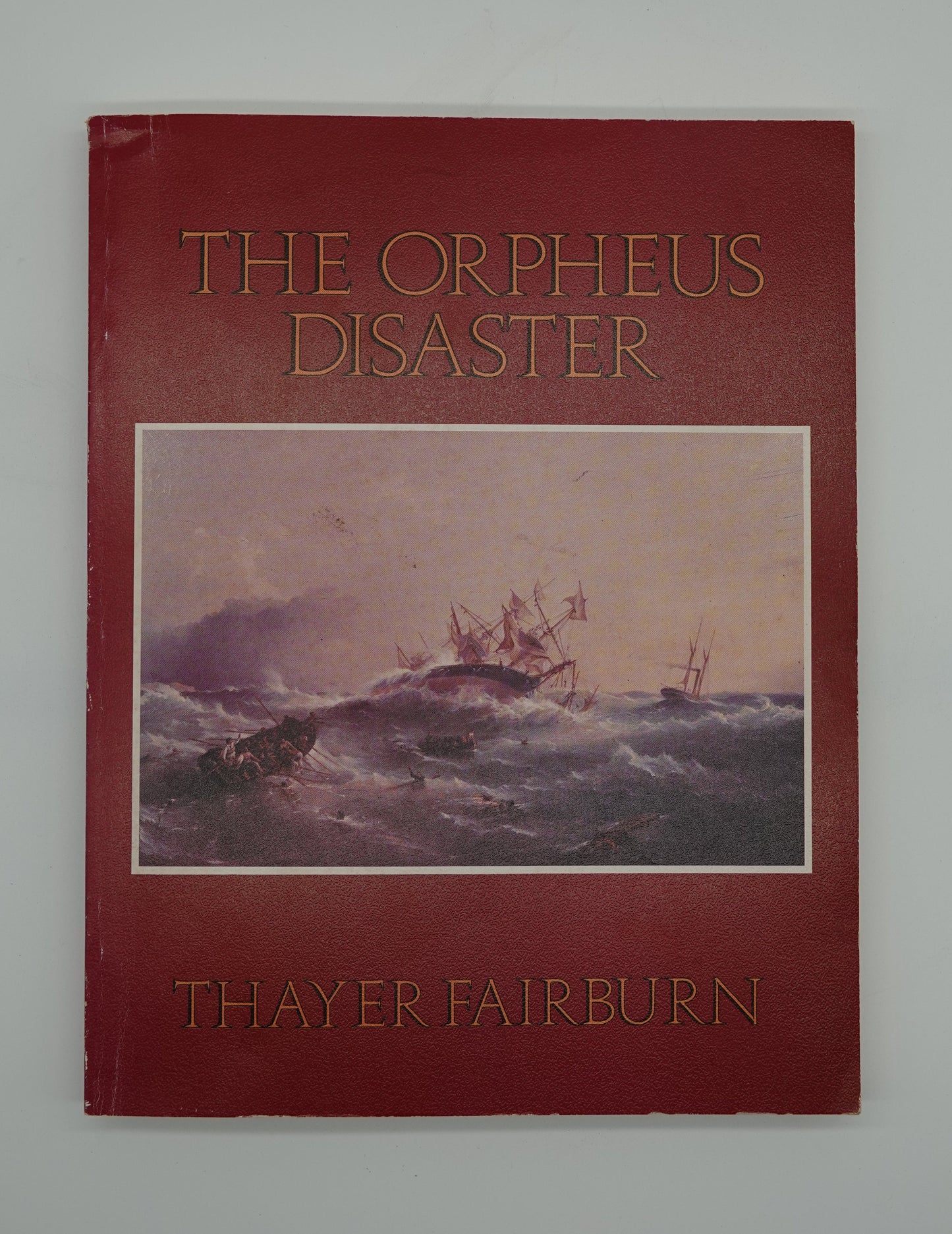 The Orpheus Disaster, a scarce signed first edition