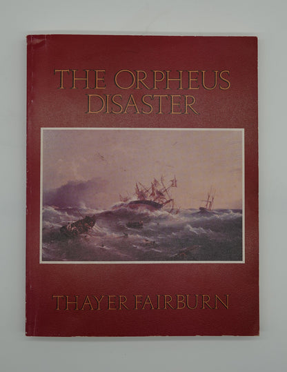 The Orpheus Disaster, a scarce signed first edition