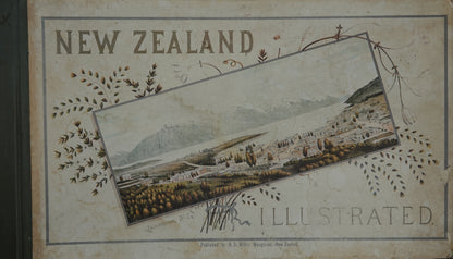 New Zealand Illustrated by Edward Wakefield - limited edition reprint from 1967