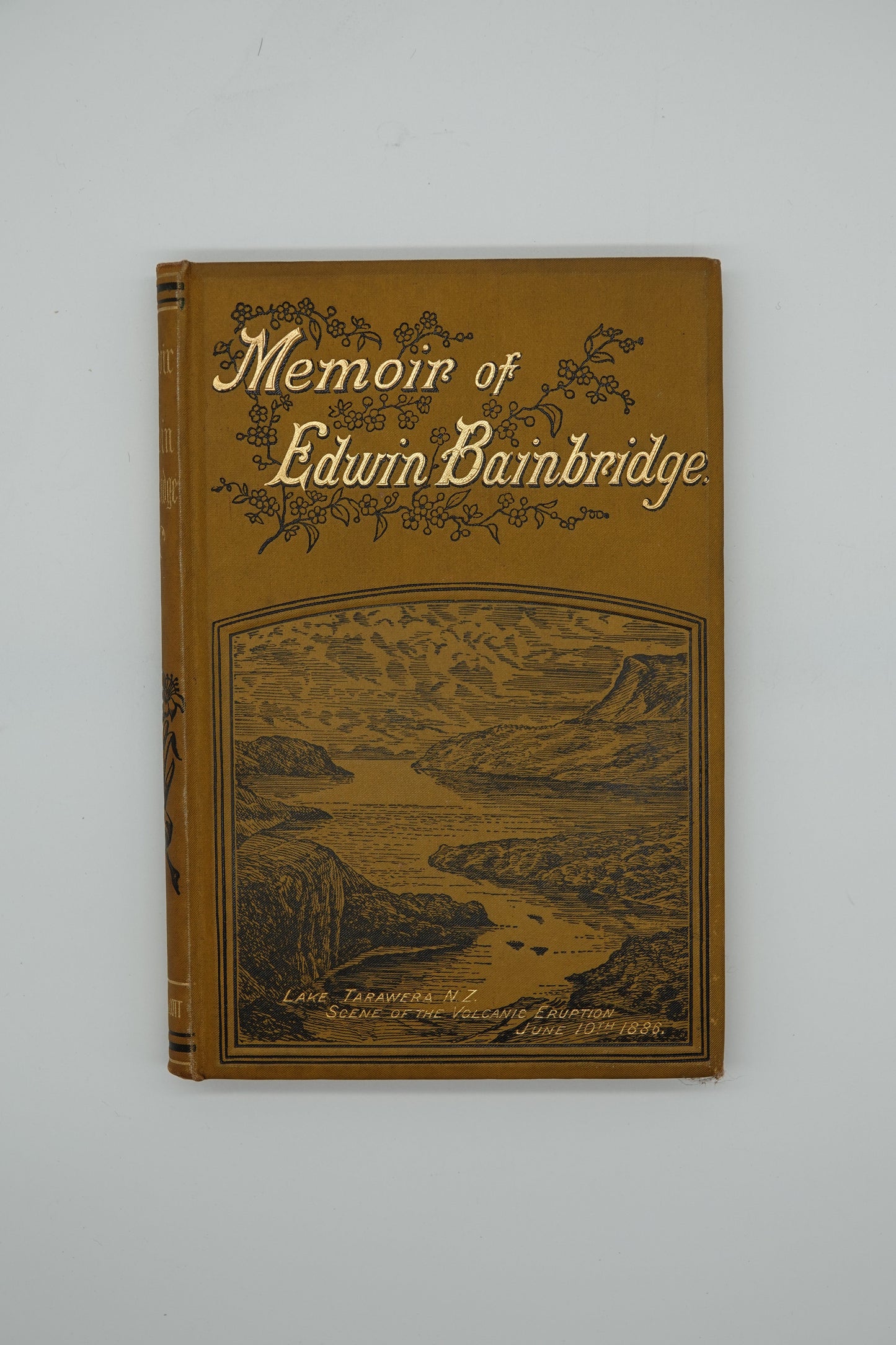 Memoir of Edwin Bainbridge - a fascinating biographical account of a casualty of the Tarawera eruption