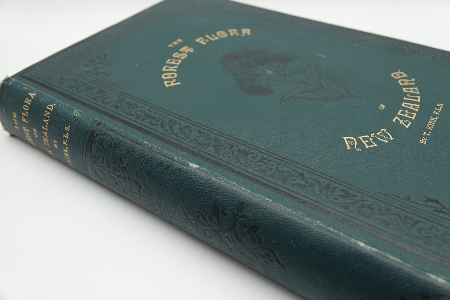 A magnificent large and rare book... The Forest Flora of New Zealand by T. Kirk, 1889