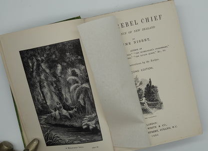 The Rebel Chief - a Romance of New Zealand, scarce second edition