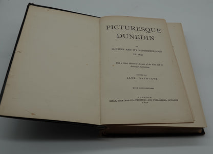 Picturesque Dunedin, a scarce first edition, 1890