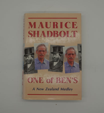 One of Ben's A New Zealand Medley - signed Maurice Shadbolt first edition
