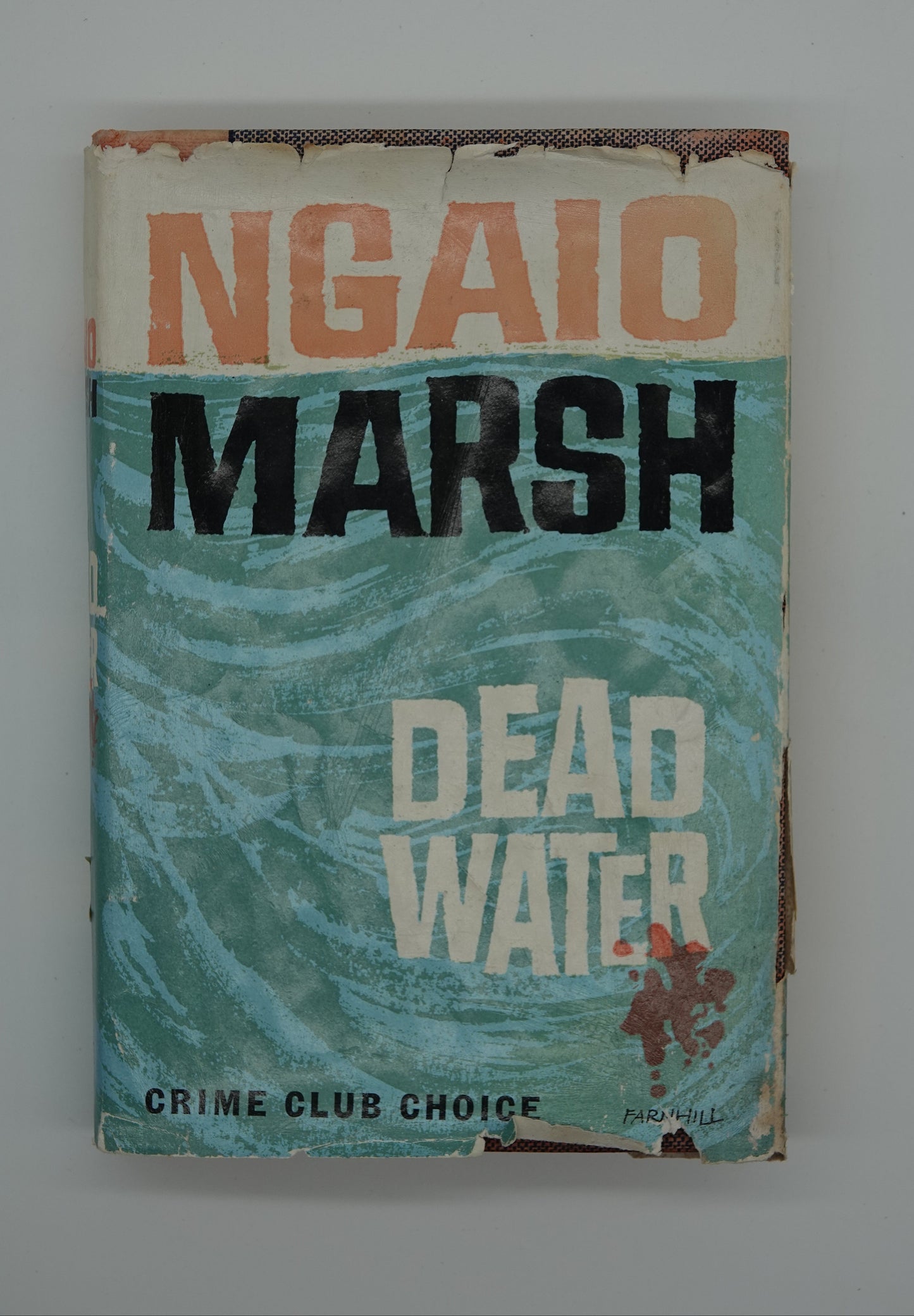 Rare and signed first edition Ngaio Marsh novel...