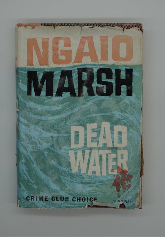 Rare and signed first edition Ngaio Marsh novel...