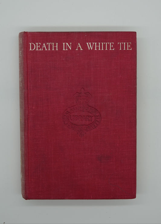 Ngaio Marsh, rare first edition, ex NZ General Assembly library