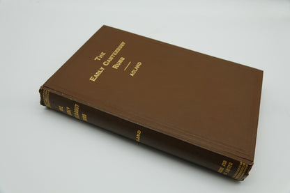 The Early Canterbury Runs, first edition with fold out map