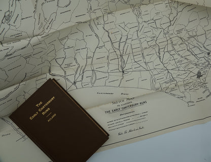 The Early Canterbury Runs, first edition with fold out map