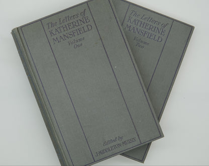 The Letters of Katherine Mansfield, Volumes 1 & 2