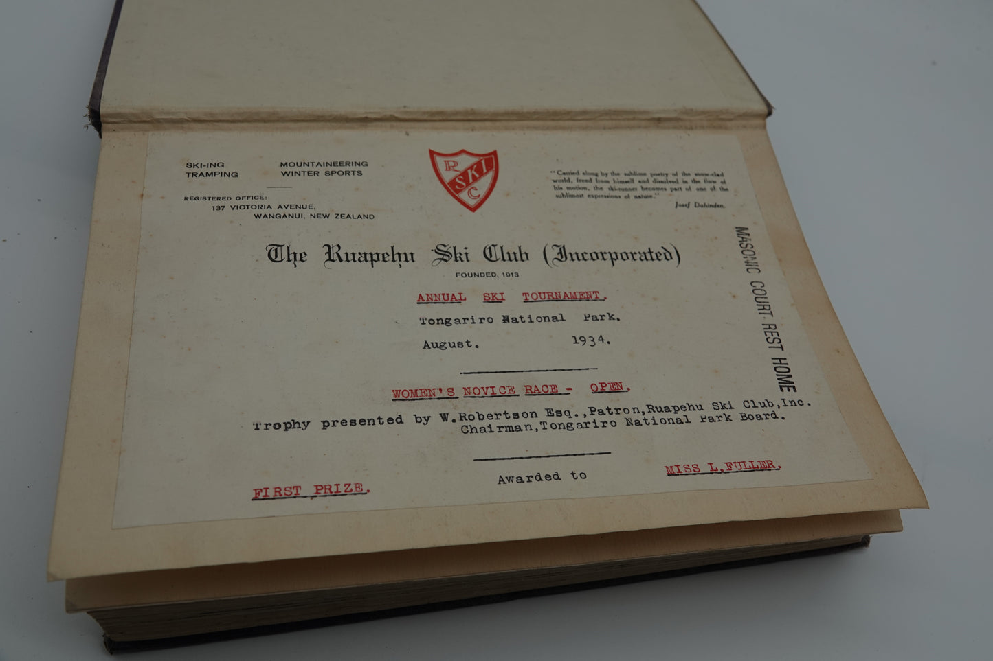 This is a fascinating scarce book - First Over Everest The Houston Mount Everest Expedition 1933