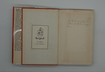 The Passionate North, A first edition, ex the library of D.M Davin, 1950