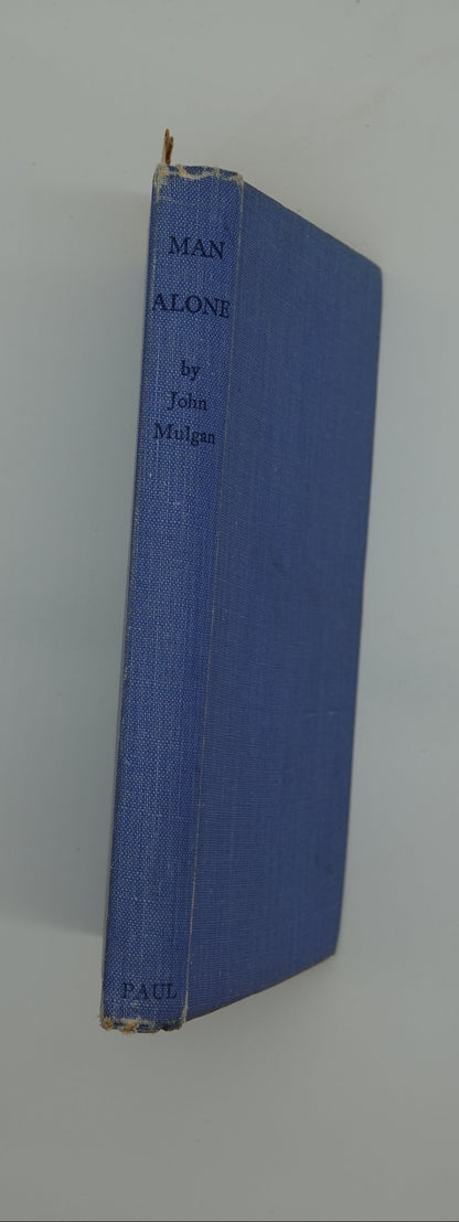 Man Alone, a novel by John Mulgan