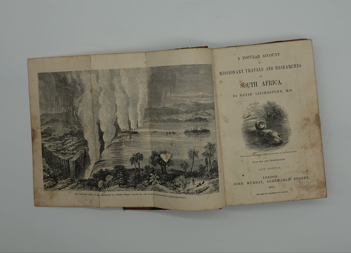 Livingstones South Africa, 1875