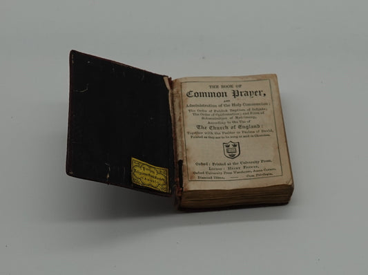 A tiny treat! Antique Miniature Book of Common Prayer