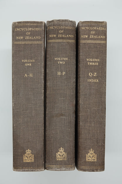 An Encyclopedia of New Zealand Vols I-III