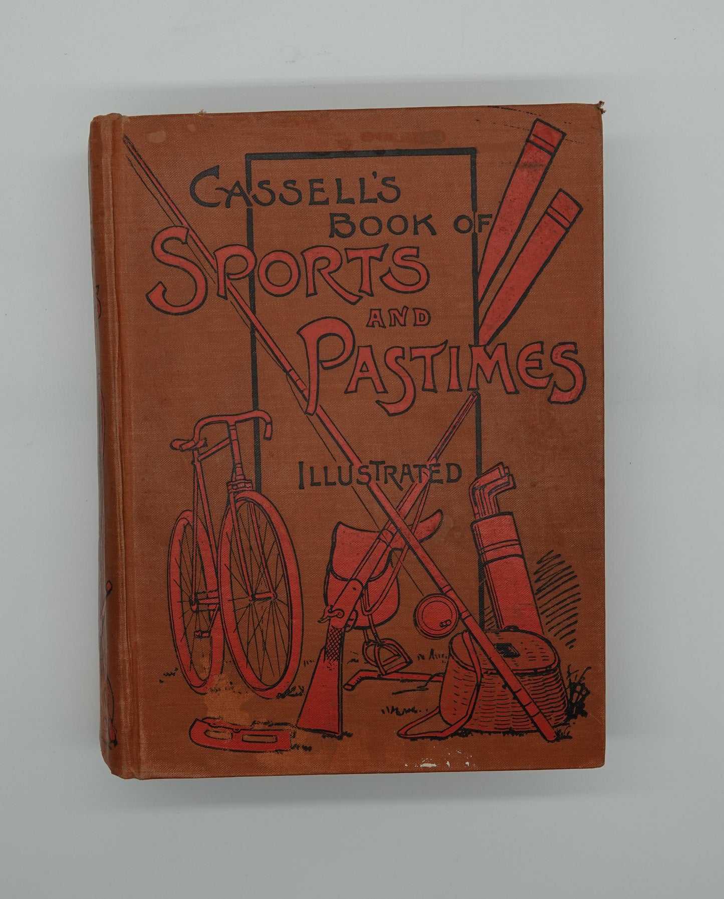Antique Cassell's Book of Sports and Pastimes, 1896