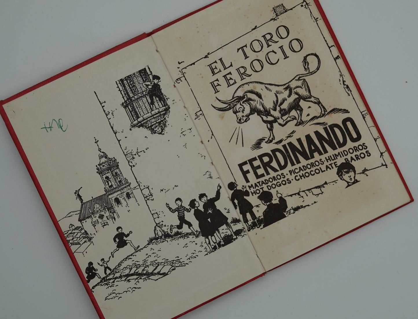 A controversial childrens story from 1936.... The Story of Ferdinand