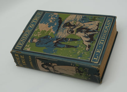 Historic and attractive Children's fiction for the home library...  Tender and True by  L E Tiddeman, circa 1905
