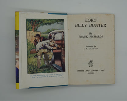 Very tidy first edition of Lord Billy Bunter by Frank Richard, 1956