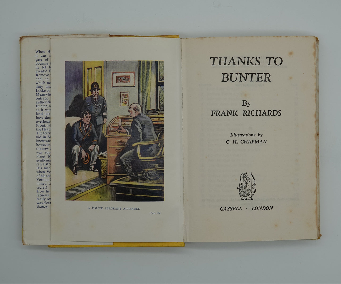 Very tidy first edition of Lord Billy Bunter by Frank Richard, 1964