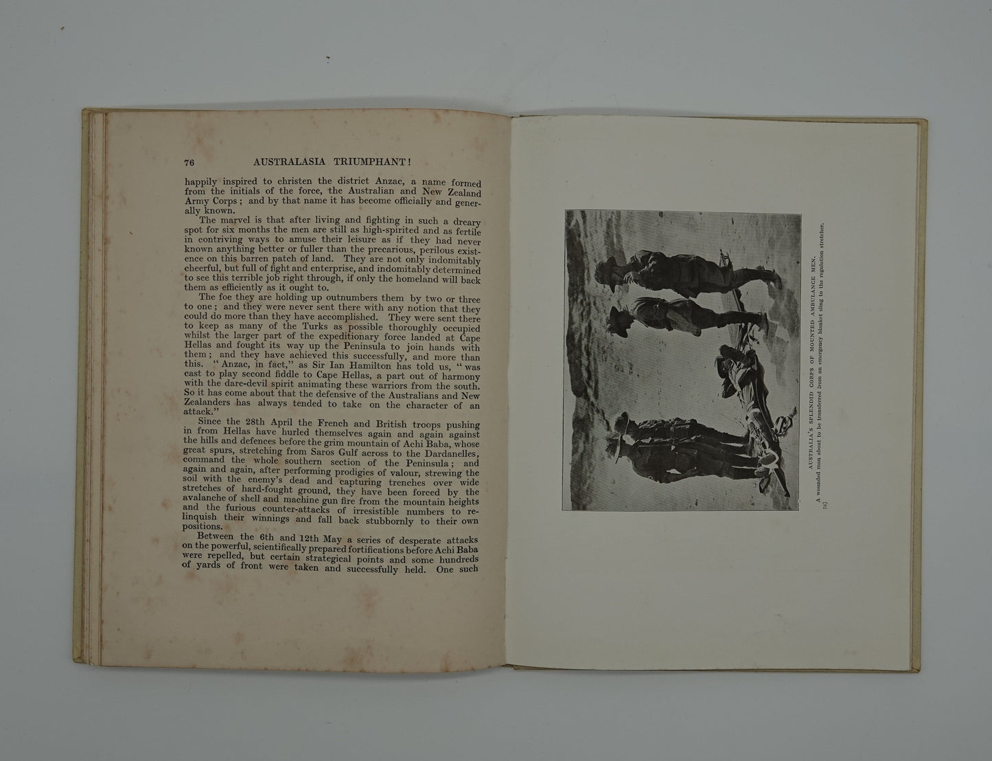 A scarce piece of ANZAC memorabilia