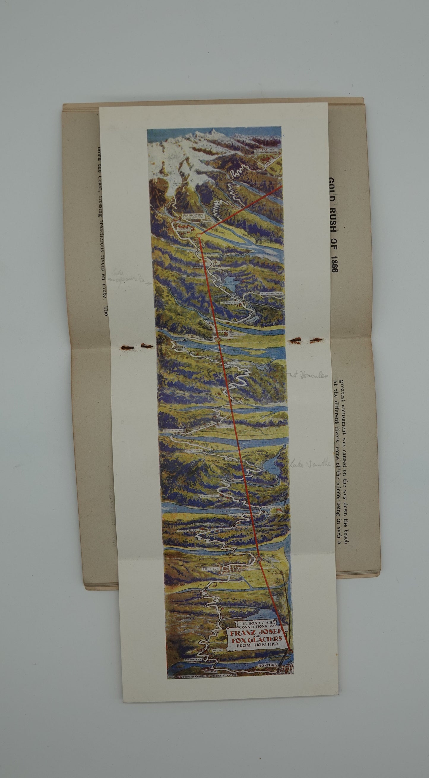 Vintage Westland Travellers Guide from the 1950s