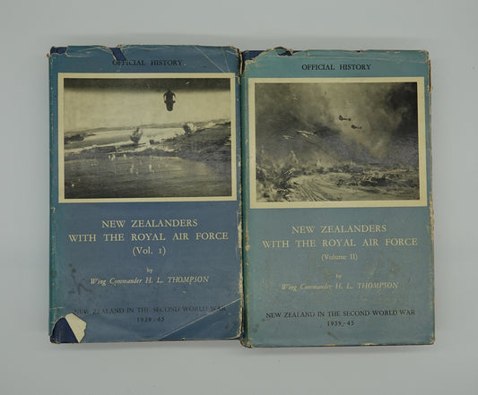 New Zealanders with the Royal Airforce Official WWII History (two volumes)