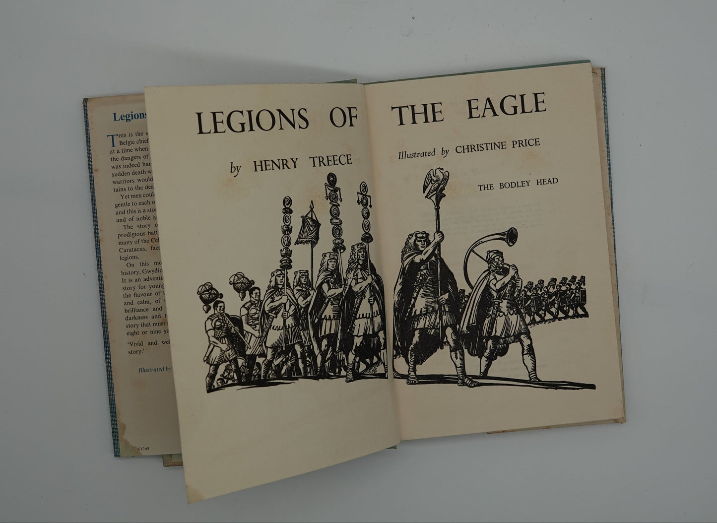 Iconic children's fiction... Legions of the Eagle by Henry Treece
