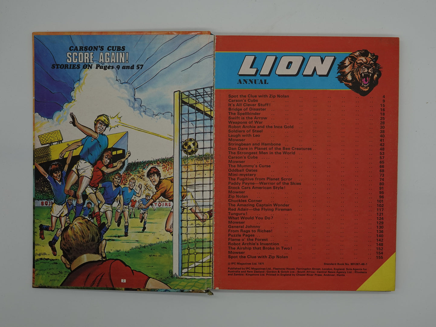 LION Annual 1972 in very good condition