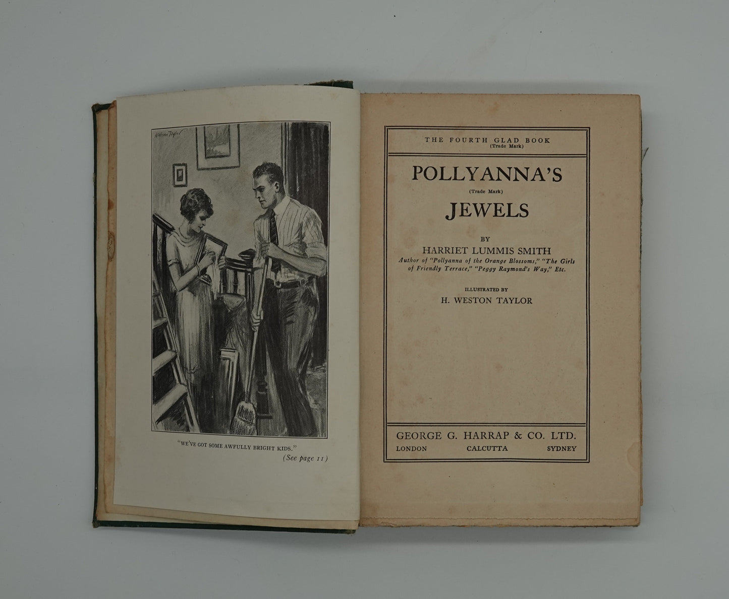 Pollyanna's Jewels by Harriet Lummis Smith, first edition 1927