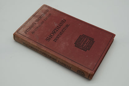 Phonography anyone? A scarce copy of Pitman's Shorthand Instructor from the 1930's