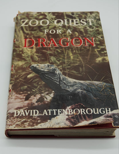 A first edition David Attenborough classic..."Zoo Quest for a DRAGON, 1957