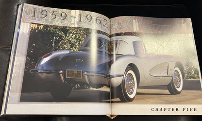 A stunning leather bound limited edition of CORVETTE - FIFTY YEARS
