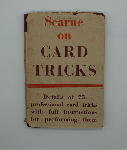 A scarce copy of Scarne on Card Tricks, first edition 1953