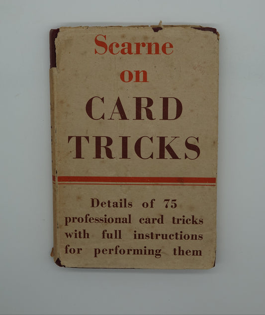 A scarce copy of Scarne on Card Tricks, first edition 1953